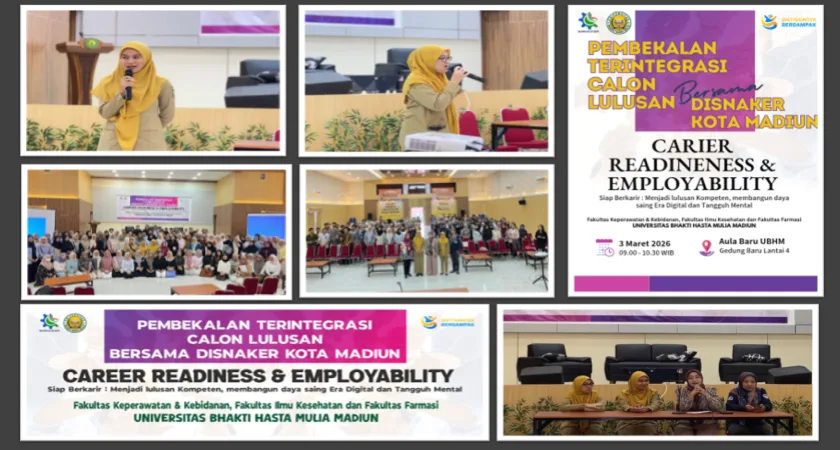 Pembekalan Terintegrasi Calon Lulusan Universitas Bhakti Hasta Mulia Madiun Bersama Disnaker Kota Madiun: Mempersiapkan Karier dan Daya Saing Lulusan