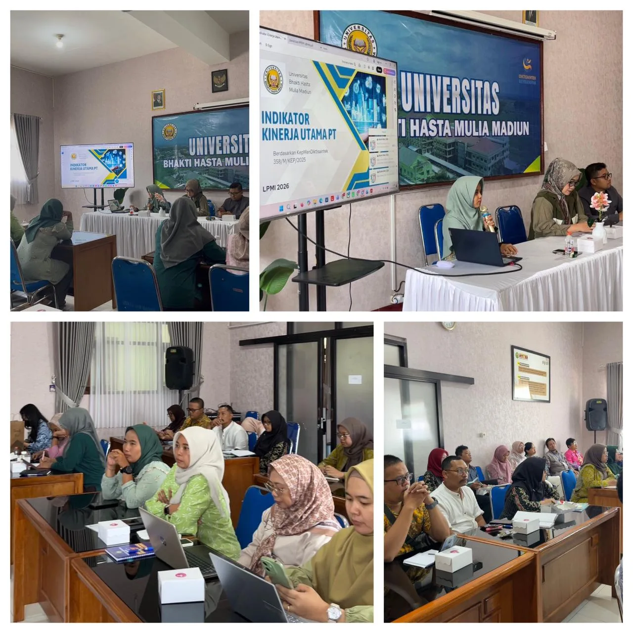 UBHM Madiun Gelar Rapat Koordinasi Indikator Kinerja Utama (IKU) Tahun 2026 Berdasarkan KepMenDiktisaintek Nomor 358/M/KEP/2025