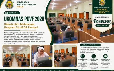 UKOMNAS PDVF 2026, Langkah Mahasiswa D3 Farmasi UBHM Menuju Tenaga Farmasi Profesional