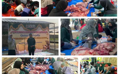 Pererat Kebersamaan, Universitas Bhakti Hasta Mulia Madiun Salurkan Daging Kurban