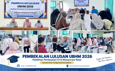 Siapkan Lulusan Hadapi Dunia Kerja, UBHM Gelar Pelatihan Pembuatan CV dan Wawancara Bersama Disnaker Kota Madiun