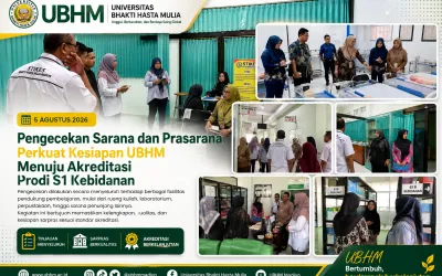 Pengecekan Sarana dan Prasarana Perkuat Kesiapan UBHM Menuju Akreditasi Prodi S1 Kebidanan
